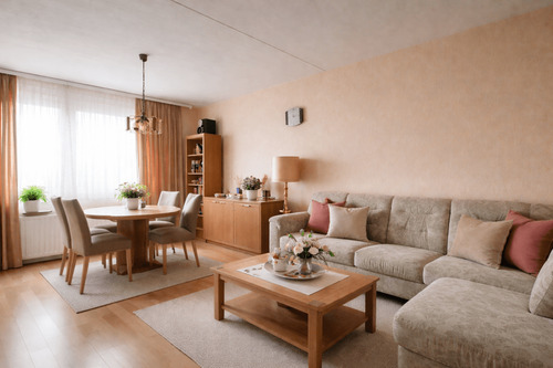 Helles Wohnzimmer im modernen Stil - 