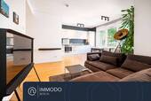 Wohnzimmer - ?? Top Lage in Prenzlauer Berg - 2 Zi-Neubau-Whg mit Luxusbad, Parkett, Balkon & Smart-Home-Komfort