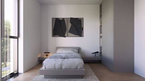 Visualisierung Schlafzimmer - 3 Zimmer Etagenwohnung in Sulzbach