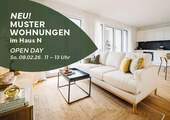 OPEN HOUSE - diesen Sonntag - Bezugsfrei: 2-Zimmer-Wohnung mit 18 m² Südloggia