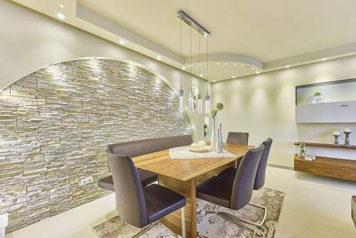 Wohnzimmer EG - Reihenmittelhaus mit 180,00 m&sup2; in Ludwigshafen zum Kaufen