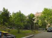 Hofansicht - 3 Zimmer Etagenwohnung in Leipzig
