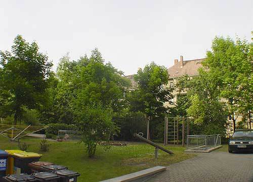 Hofansicht - 3 Zimmer Etagenwohnung in Leipzig