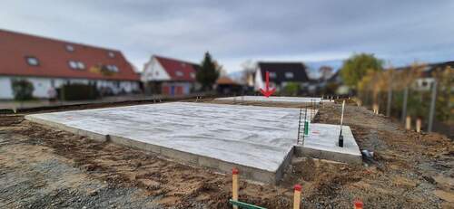 Haus 1 Baustart erfolgt - 