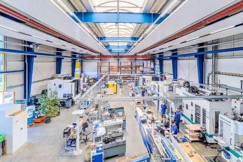 Innenansicht Halle - 