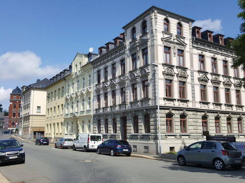 Blick Straßenzug Stockmannstr. - 1 Zimmer Mehrfamilienhaus, Wohnhaus zum Kaufen in Reichenbach