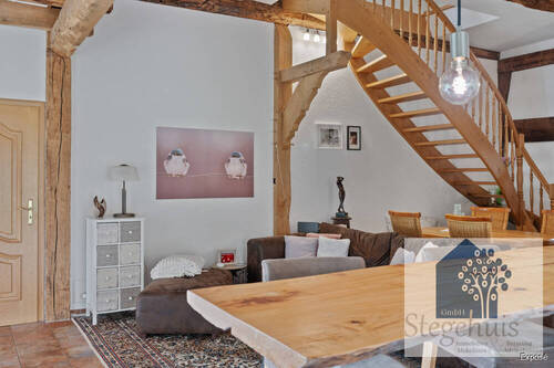 Wohn- Esszimmer - 8 Zimmer Einfamilienhaus in Fürstenau / Hollenstede
