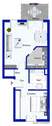 Grundrissbeispiel - 2 Zimmer Etagenwohnung in Bensheim