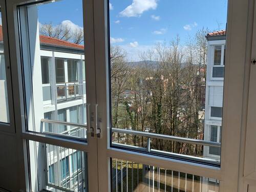 Blick aus Wohnzimmer - 