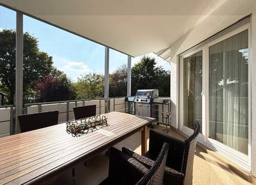 Balkon - 6 Zimmer Etagenwohnung in Rosbach vor der Höhe