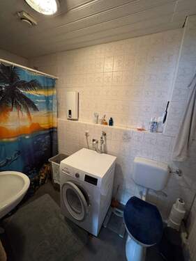 Badezimmer einer Mietwohnung - 