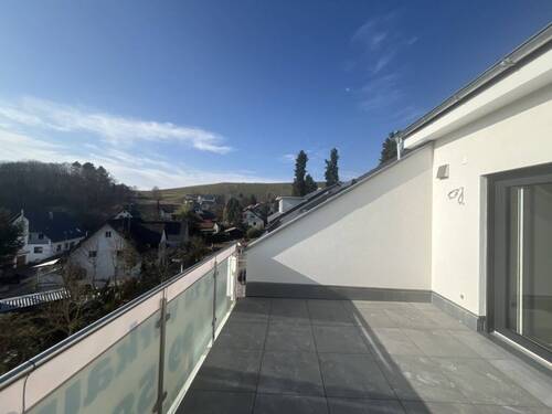 Terrasse mit Blick nach Westen - 