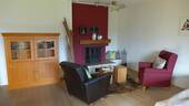 Wohnung 1, Kaminecke im Wohnzimmer - 