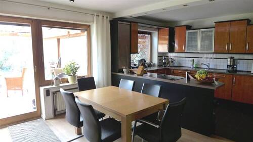 Wohnung 1, offene Küche - 