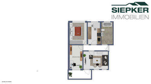 Wohnung - 