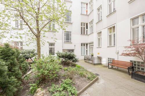 Begrünter Innenhof - 