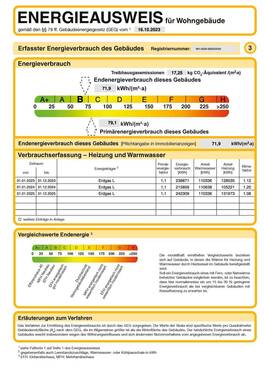 Energieausweis - 