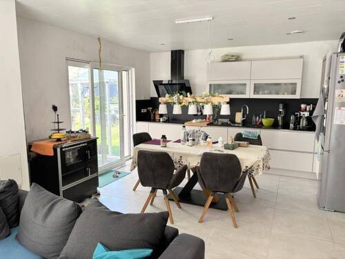 Essbereich und Küche - 