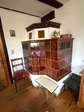 Kachelofen im Esszimmer - 