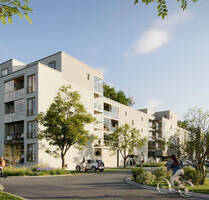 Stilvolle 2-Zimmer-Wohnung mit Loggia, Badewanne und energieeffizienter Bauweise - Eching