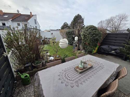 Terrasse - 5 Zimmer Reihenendhaus in Biblis/ Nordheim