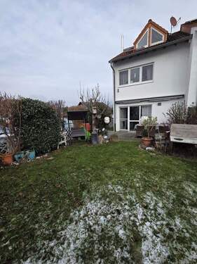 Garten - Reihenendhaus mit 122,00 m&sup2; in Biblis/ Nordheim zur Miete