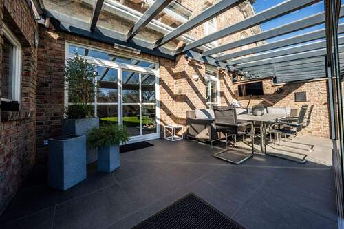 Terasse - Doppelhaushälfte mit 126,00 m&sup2; in Wegberg zum Kaufen