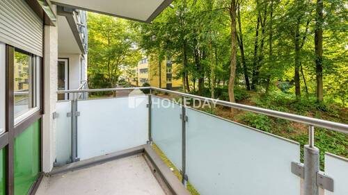 Balkon 2 - Etagenwohnung mit 41,60 m² in Straubing zum Kaufen