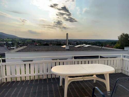 Aussicht bei Abenddämmerung - 