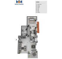 Gepflegte 3,5 Zimmerwohnung inkl. HofherrnweilerTG Stellplatz, Balkon und Keller im Hochparterre - Aalen