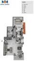 Grundriss Whg Hochparterre - 