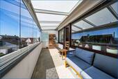 Verglaster Balkon - 