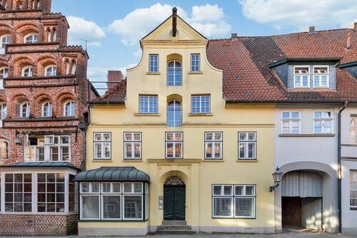 Hausansicht - Historie pur, mitten in der Lüneburger Altstadt