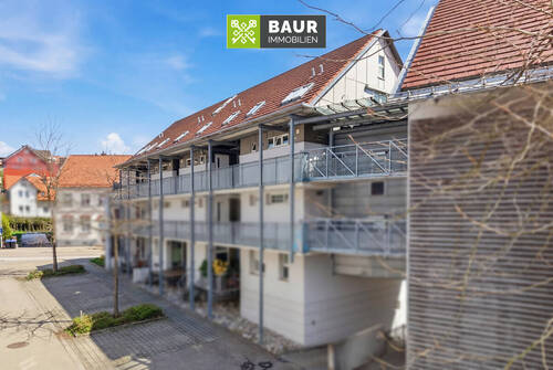 Luftbild (2)_bearb - 2 Zimmer Etagenwohnung in Leutkirch im Allgäu