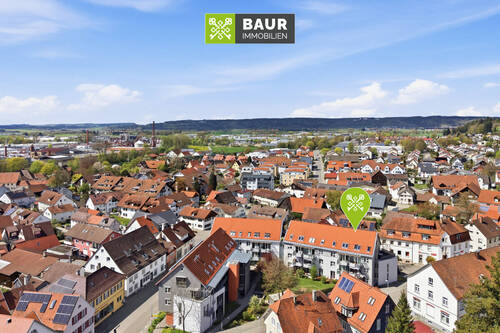 Luftbild (4)_bearb# - Etagenwohnung mit 57,90 m&sup2; in Leutkirch im Allgäu zum Kaufen