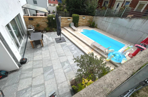 Poolanlage - 6 Zimmer Doppelhaushälfte zum Kaufen in Radolfzell am Bodensee