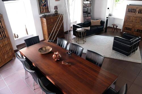 Wohnzimmer mit Essbereich - 