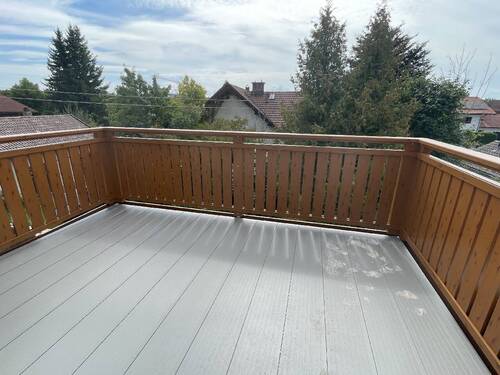 Der Balkon - 2 Zimmer Etagenwohnung zur Miete in Peiting