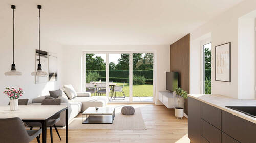 Wohnen - 3 Zimmer Terrassenwohnung in Adendorf