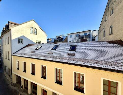 schöner Ausblick über die Dächer - 