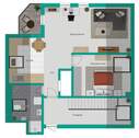 Wohnungsgrundriss - 