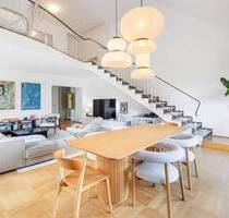 Nymphenburg. Herrschaftlich. Lichtdurchflutet. Weitläufig. Charme. Jugendstiljuwel im Dachgeschoss. - München Neuhausen-Nymphenburg