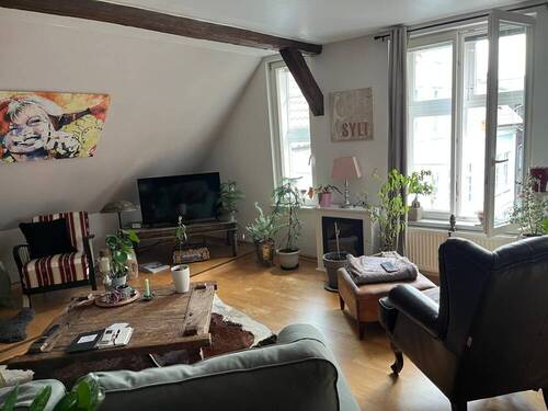 Wohnbereich - 3 Zimmer Etagenwohnung zur Miete in Lüneburg