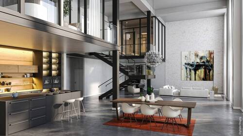 Digitales Staging Halle - 4 Zimmer Etagenwohnung in Berlin