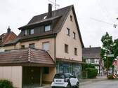 Außenansicht, Garage/Terrasse - 5 Zimmer Einfamilienhaus in Schönaich