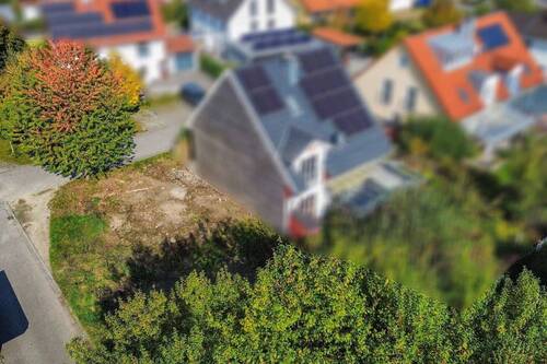 Außenansicht Süd-West - Grundstück in Dorfen