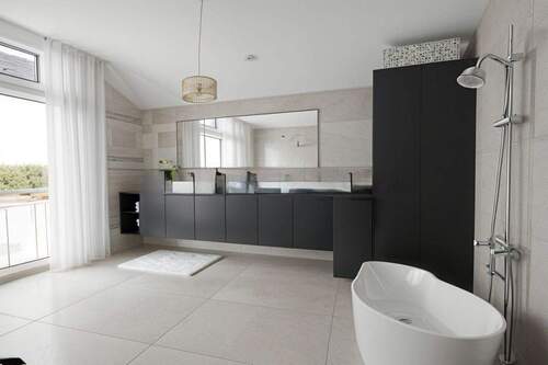 Bad digital eingerichtet - 