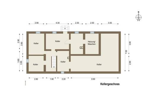 Kellergeschoss - 