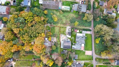 Blick von oben - Grundstück zum Kaufen in Bremen