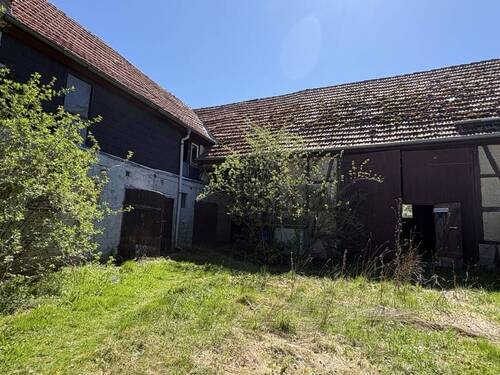 Ansicht Hof - Einfamilienhaus zum Kaufen in Blankenhain / Neckeroda
